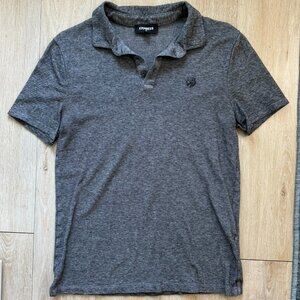 Express Gray Polo Shirt